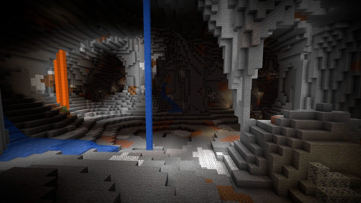Minecraft Cave. Attribution: Mojang Studios Press Release