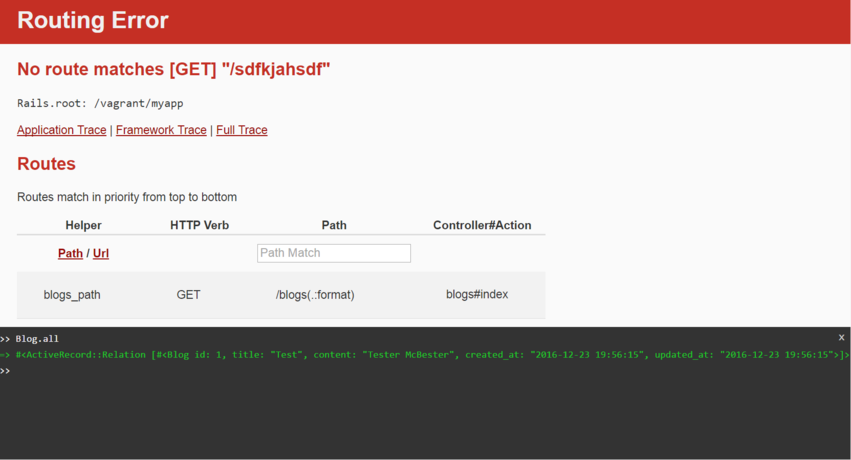 Debugging Rails with the Web Console